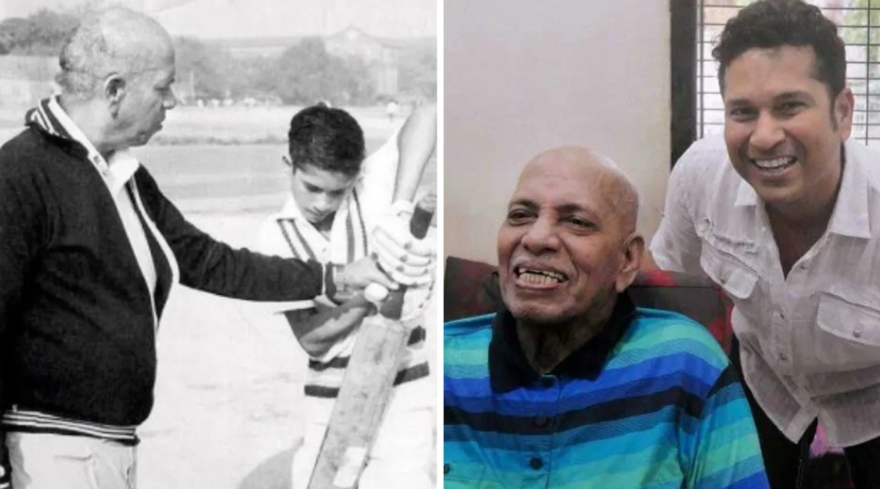 रमाकांत आचरेकर : जिनके एक थप्पड़ ने बनाया दिया सचिन तेंदुलकर को क्रिकेट का 'मास्टर ब्लास्टर'!
