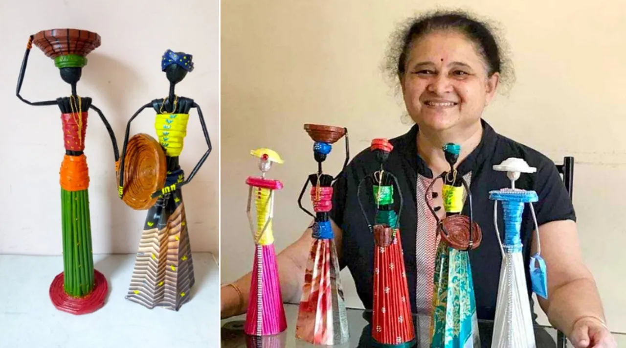 पुराने अख़बारों के इस्तेमाल से कैसे सजाए घर, सीखिए नासिक की इस गृहणी से!