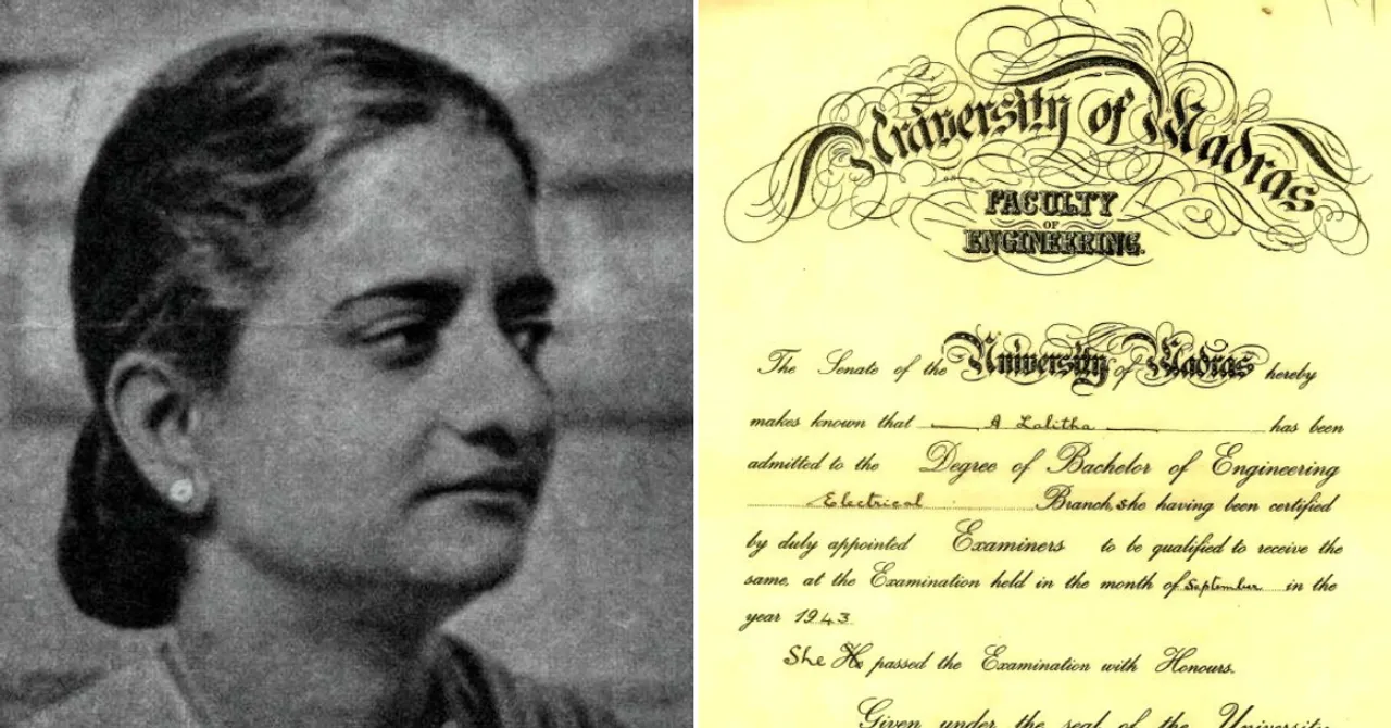 first woman engineer of india.