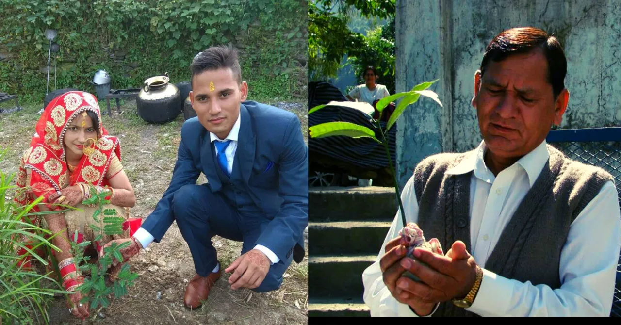 'मैती': प्रेम को जोड़ा पर्यावरण से, 6000 से अधिक गाँवों में हर शादी पर अब लगते हैं पौधे!