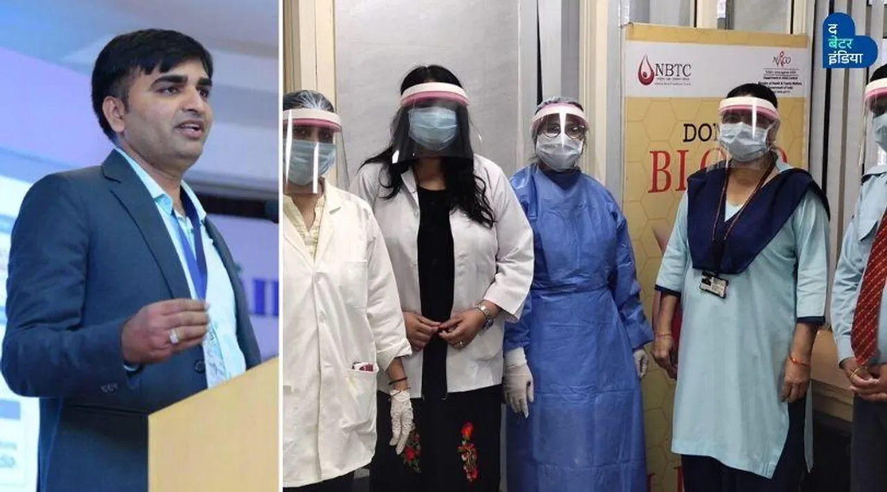 कोरोना हीरोज़: मात्र 30 रुपये की लागत वाली फेस-शील्ड बना रही है यह टीम!