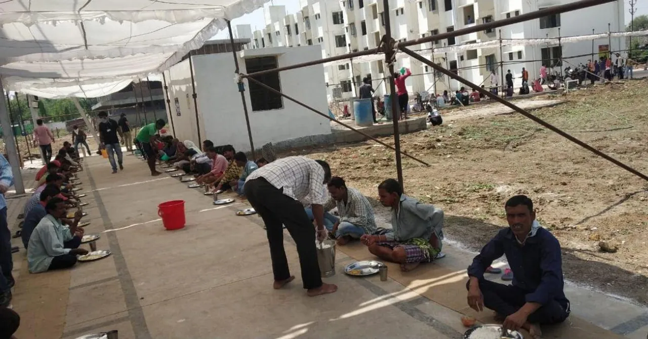 रायपुर: प्रवासी श्रमिकों के लिए बना 'आश्रय स्थल'; योग, खेल, शिक्षा और  काउंसलिंग की भी है सुविधा