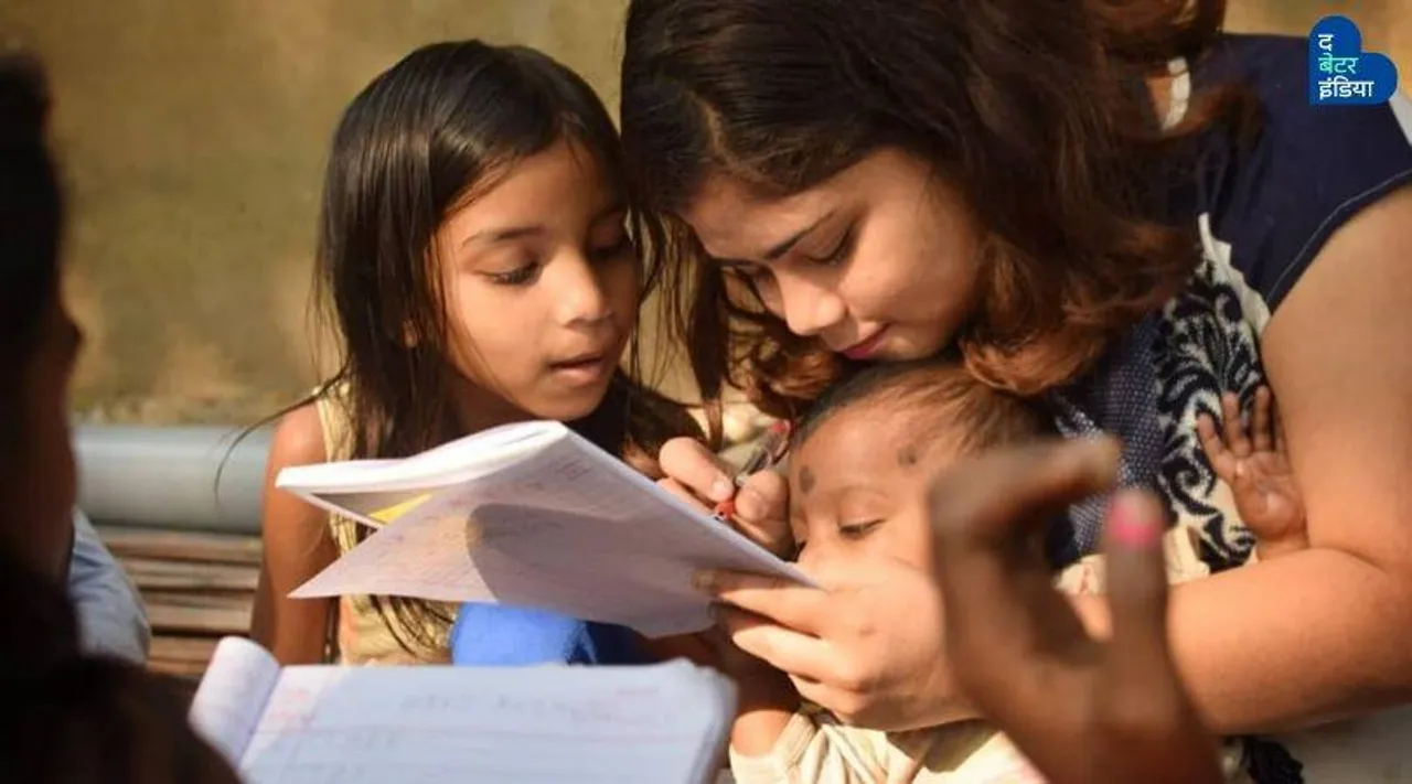असम: 21 वर्षीया छात्रा ने स्टोर को बनाया स्कूल, स्लम के बच्चों को मुफ्त में देती हैं शिक्षा!
