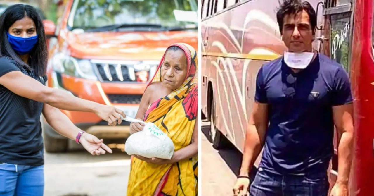 Celebs Helping Migrants