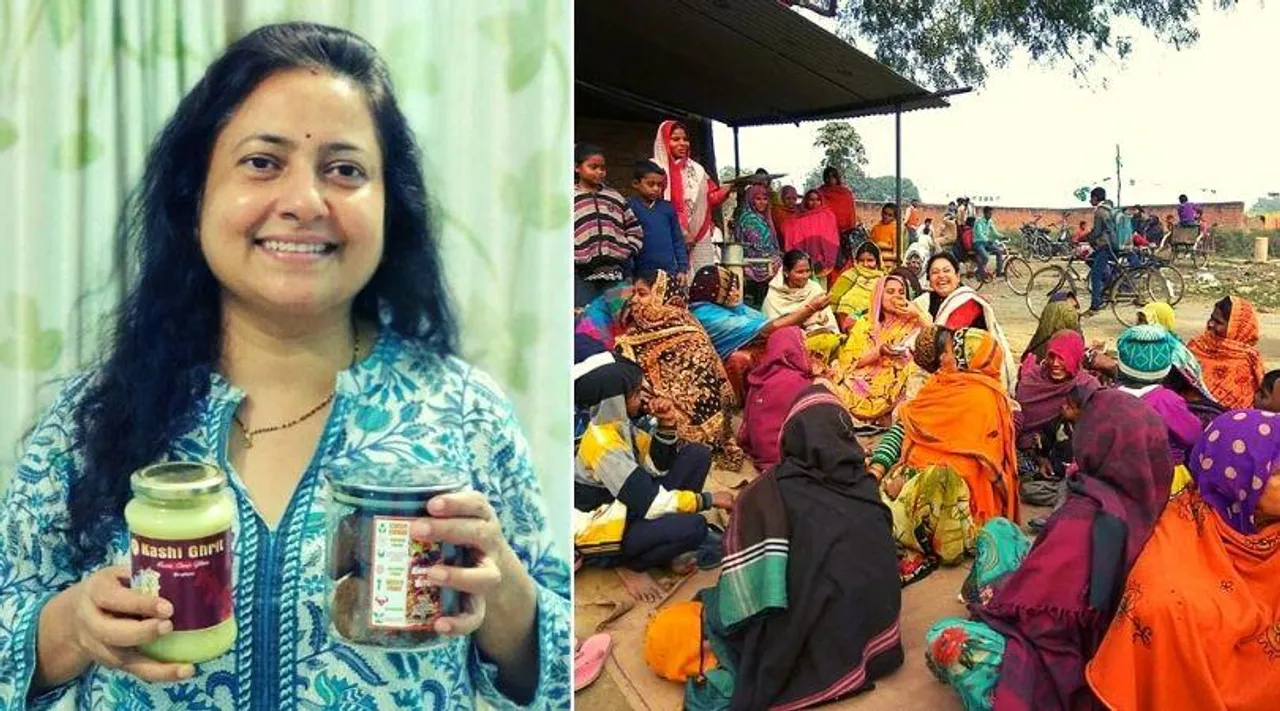 बनारस: फैशन इंडस्ट्री छोड़कर गाँव में शुरू किया बिज़नेस, दिया 350 महिलाओं को रोज़गार
