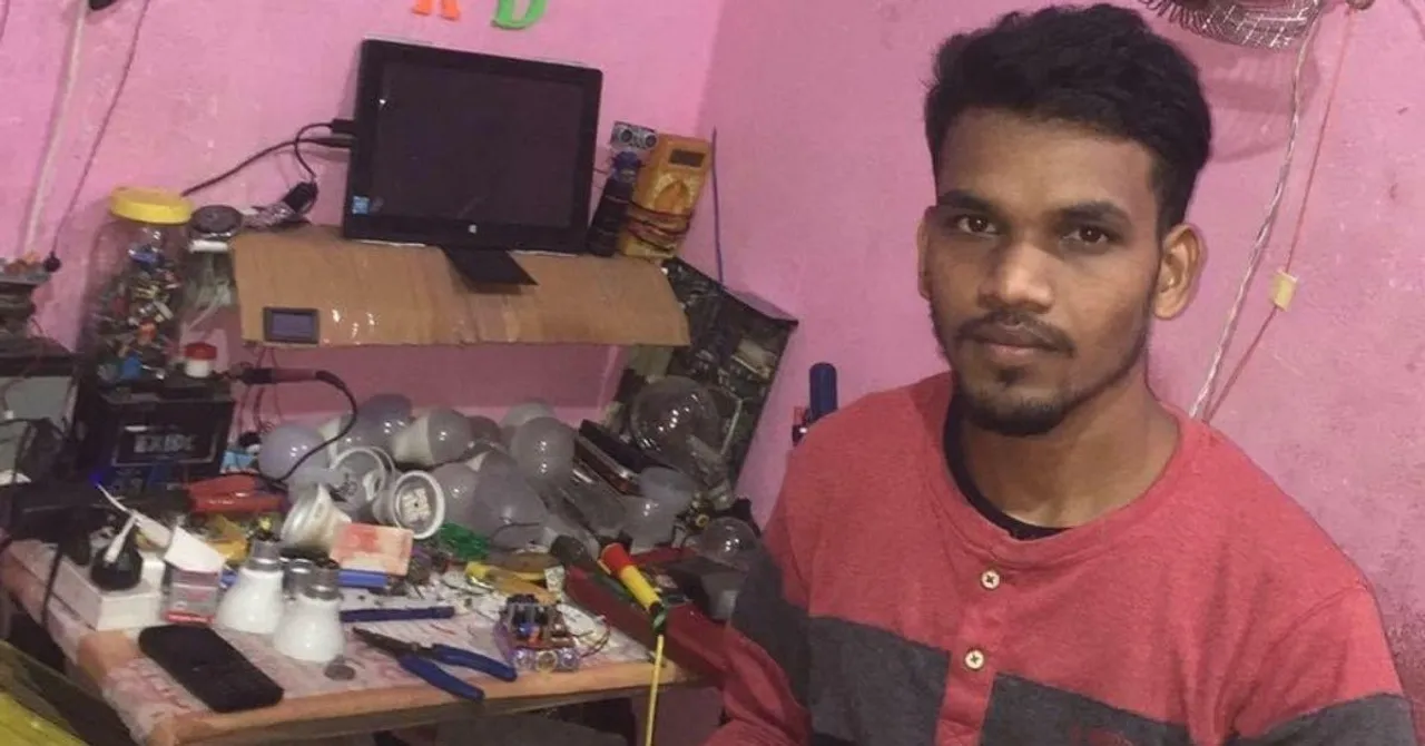 Bulb boy of jharkhand