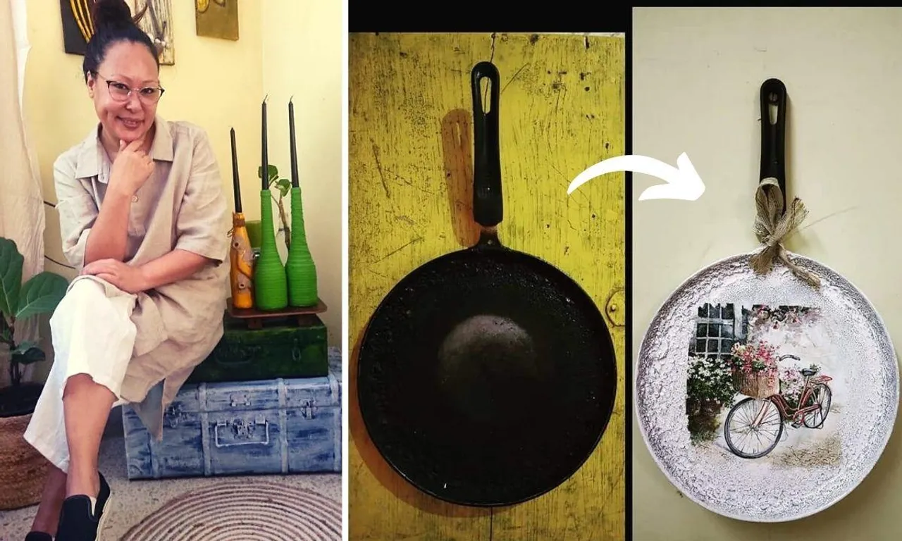 तवा से लेकर टेबल तक, इनका पूरा घर सजा है पुरानी बेकार चीज़ों से, आप भी सीखिए