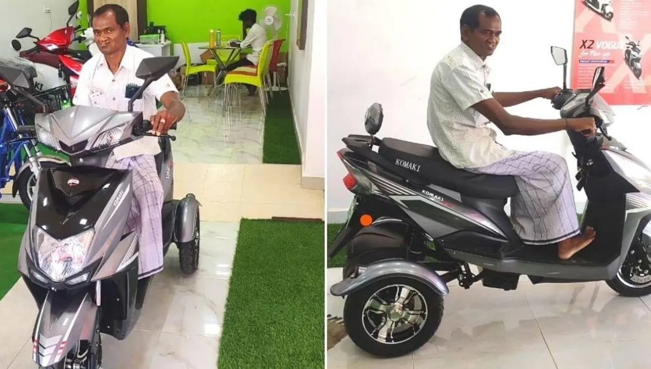 three wheeler electric mobility Komaki E Scooter