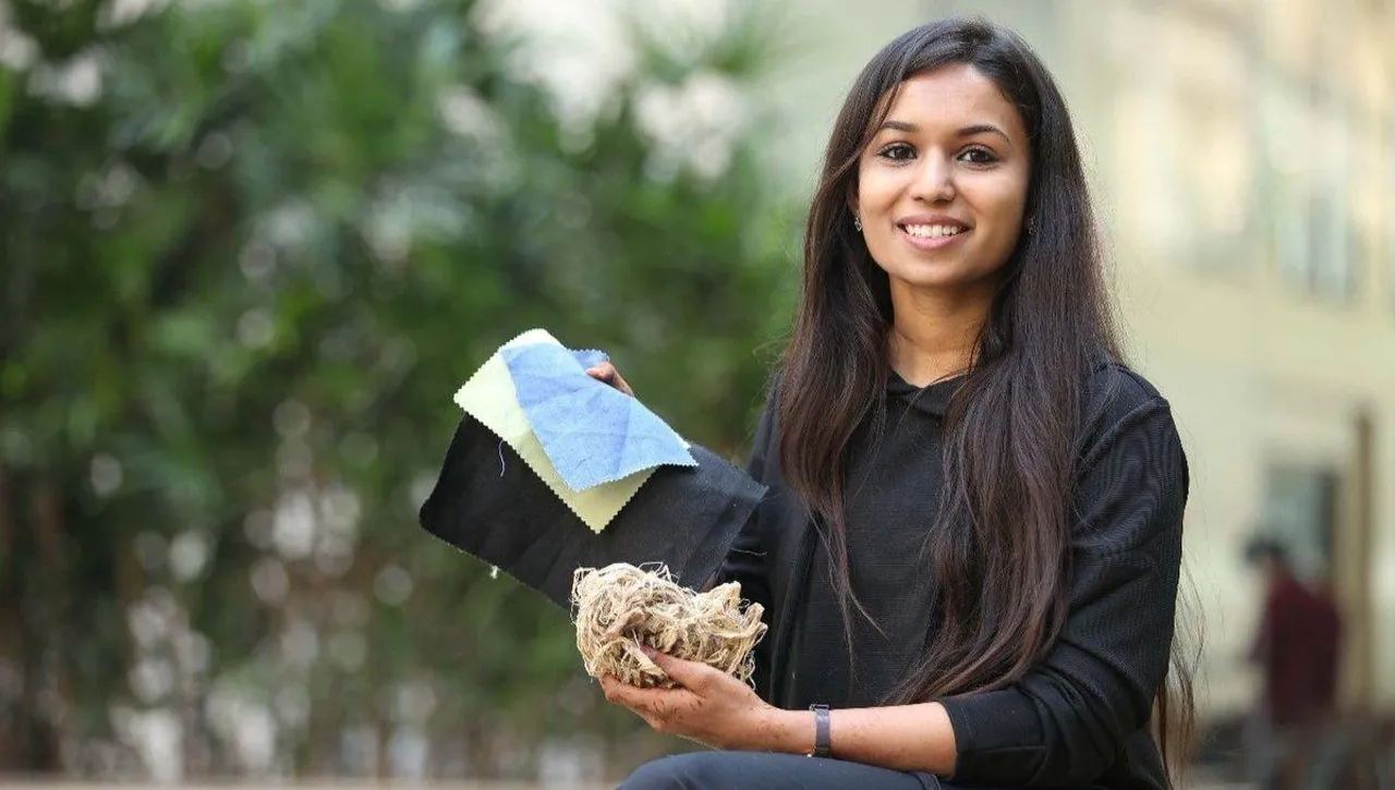 Shikha Shah making eco friendly fabric