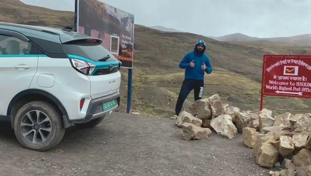 Road trip of Anjney Saini from Delhi to Spiti by EV