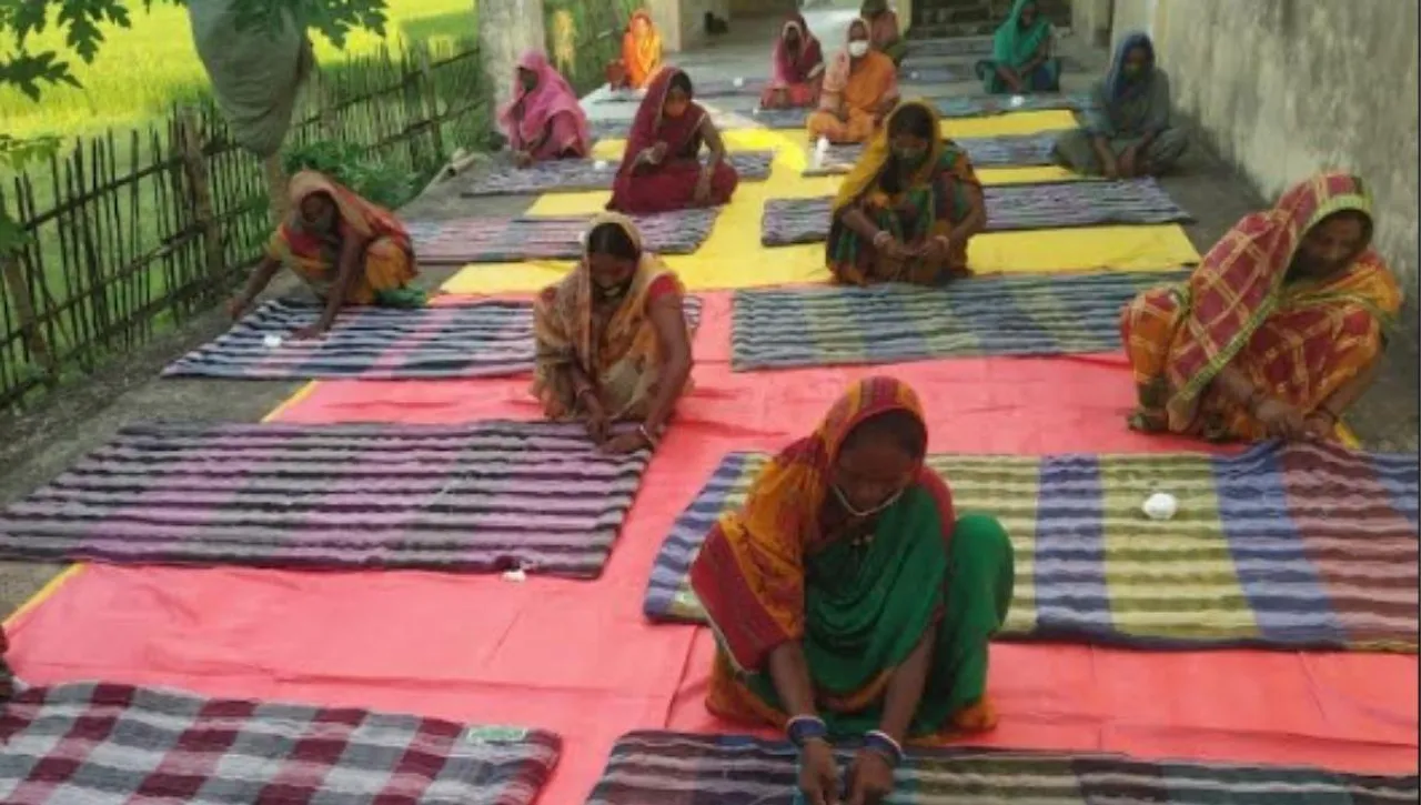 Ladies Only Sujani Production Unit Of Bihar is example of women empowerment