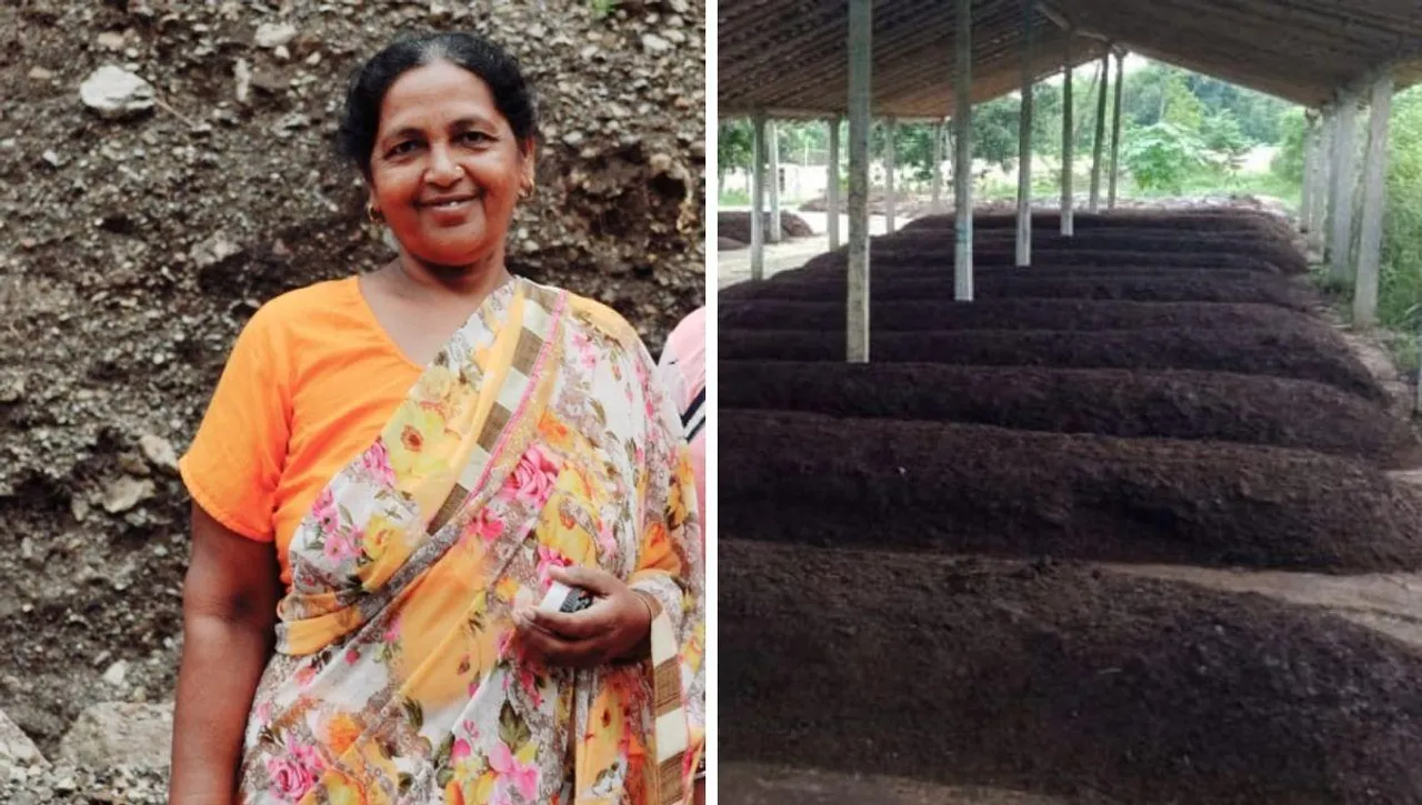 Darshna Sharma's vermicompost business