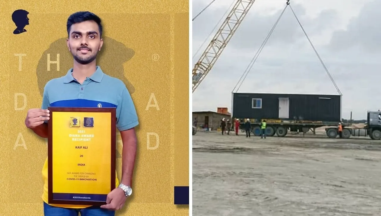 21 वर्षीय कैफ अली ने डिज़ाइन किया ऐसा चलता-फिरता घर, जिसमें नहीं होगा किसी वायरस का खतरा