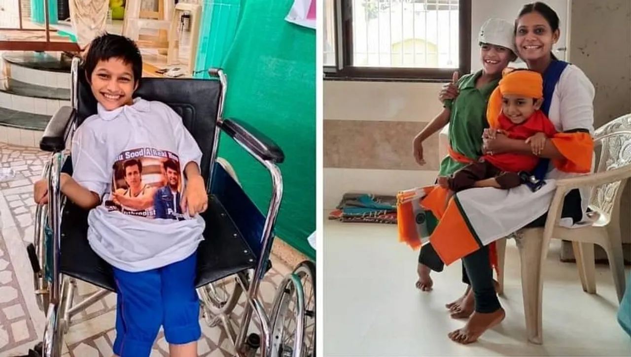 पढ़िए एक ऐसी दिव्यांग महिला की कहानी, जो करती हैं 40 स्पेशल बच्चों की माँ बनकर सेवा