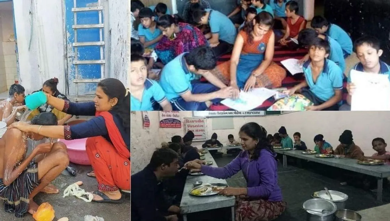 divya jyot divyang (Gujarat Social Worker Couple Work For Mentally Challenged)