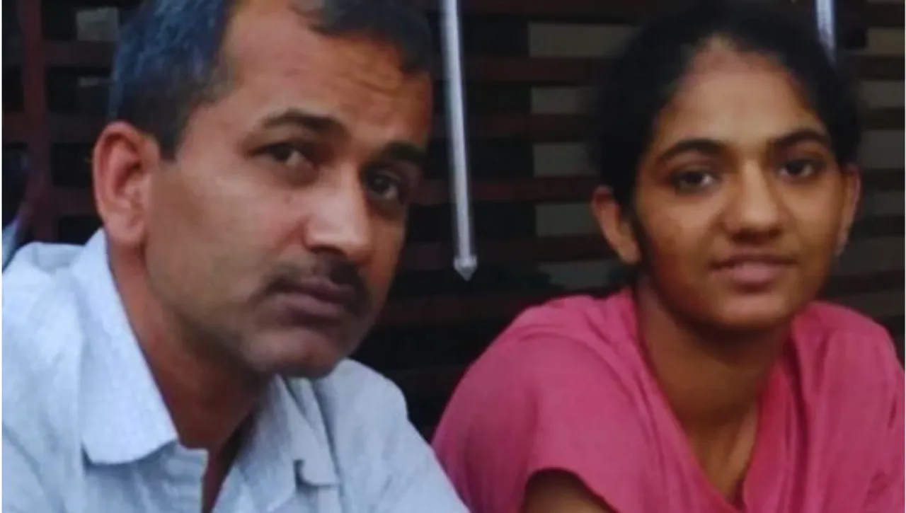 Boxer Neetu Ghanghas with her father