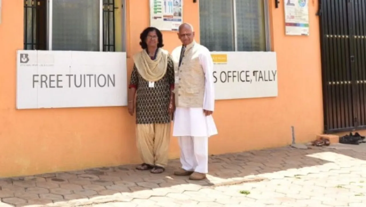 Retired Couple Giving Free Education To Underprivileged Children
