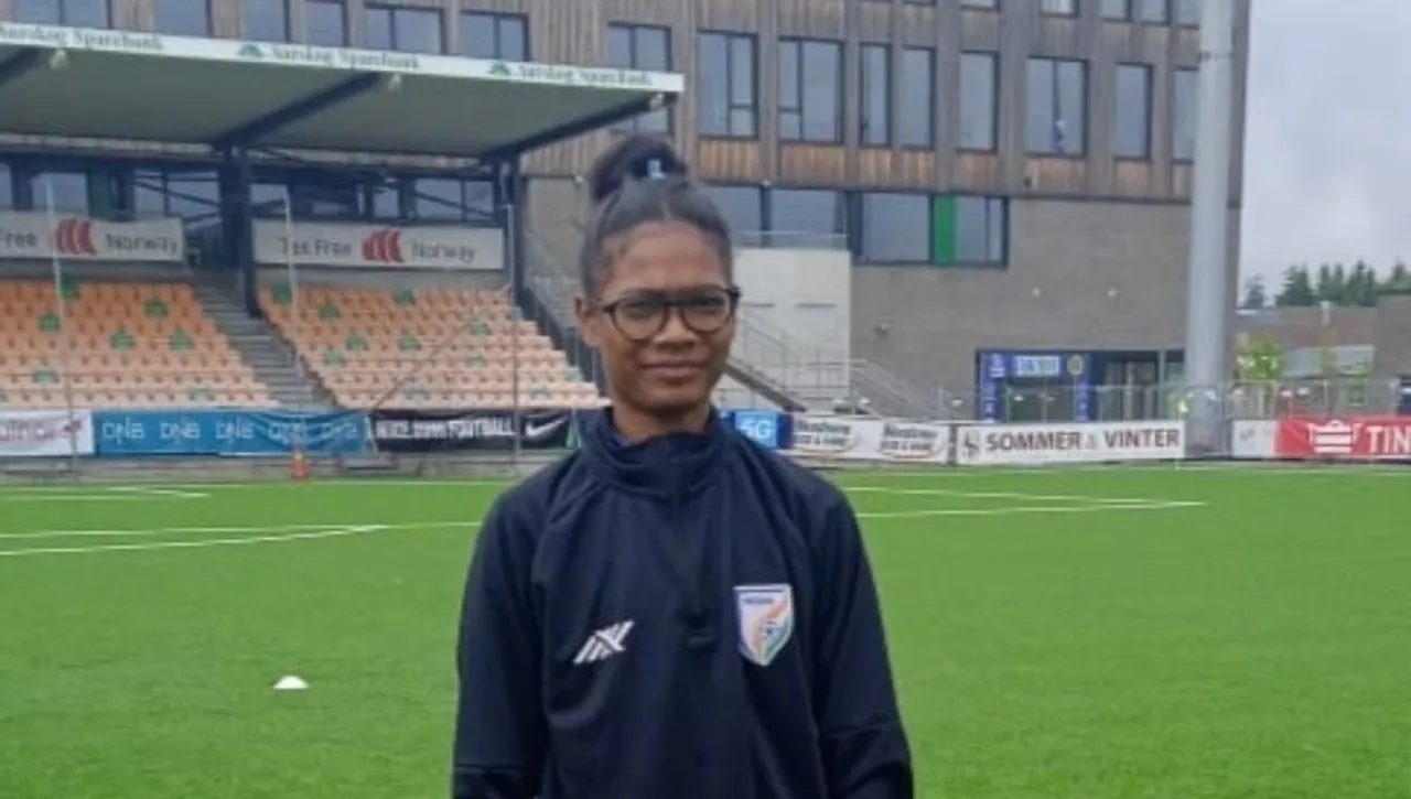 Sudha Ankita Tirkey, selected for U-17 FIFA World Cup