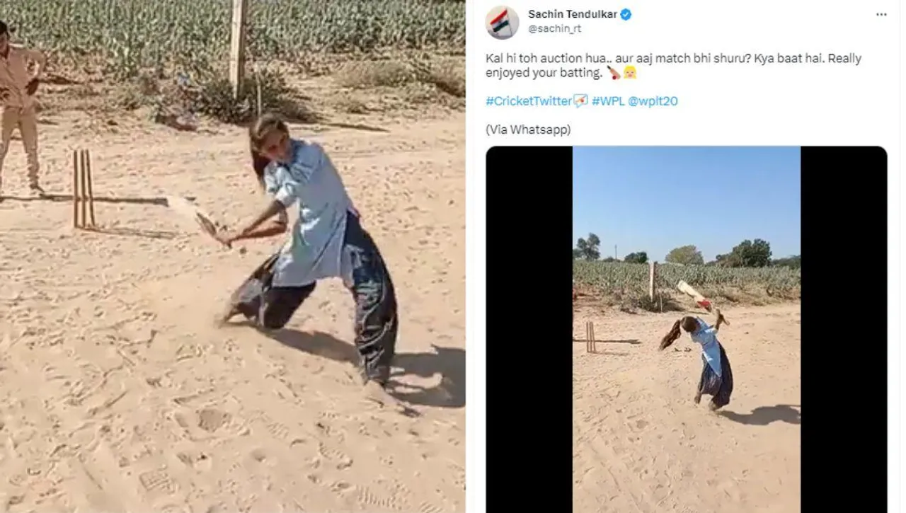 Sachin Tendulkar praised 14 YO Mumal Mehar