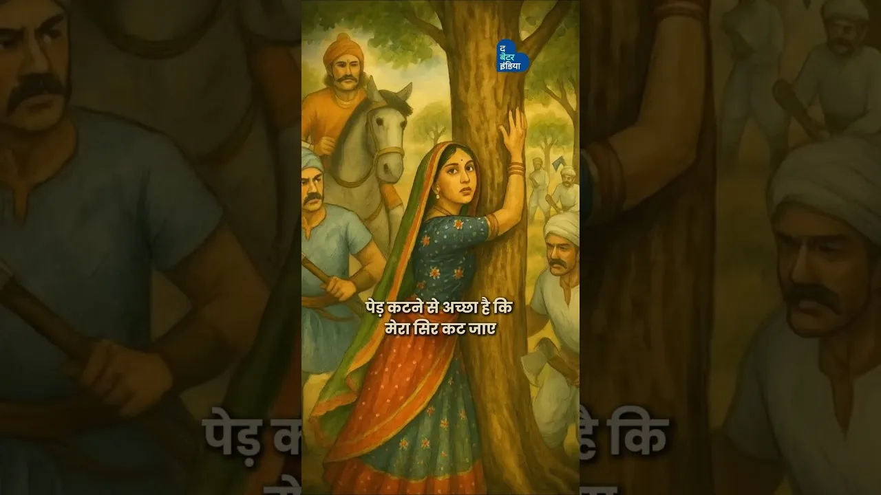 अमृता देवी बिश्नोई-शहादत की वो आवाज़ जिसने जान देकर पेड़ों को जिंदा रखा | Amrita Devi