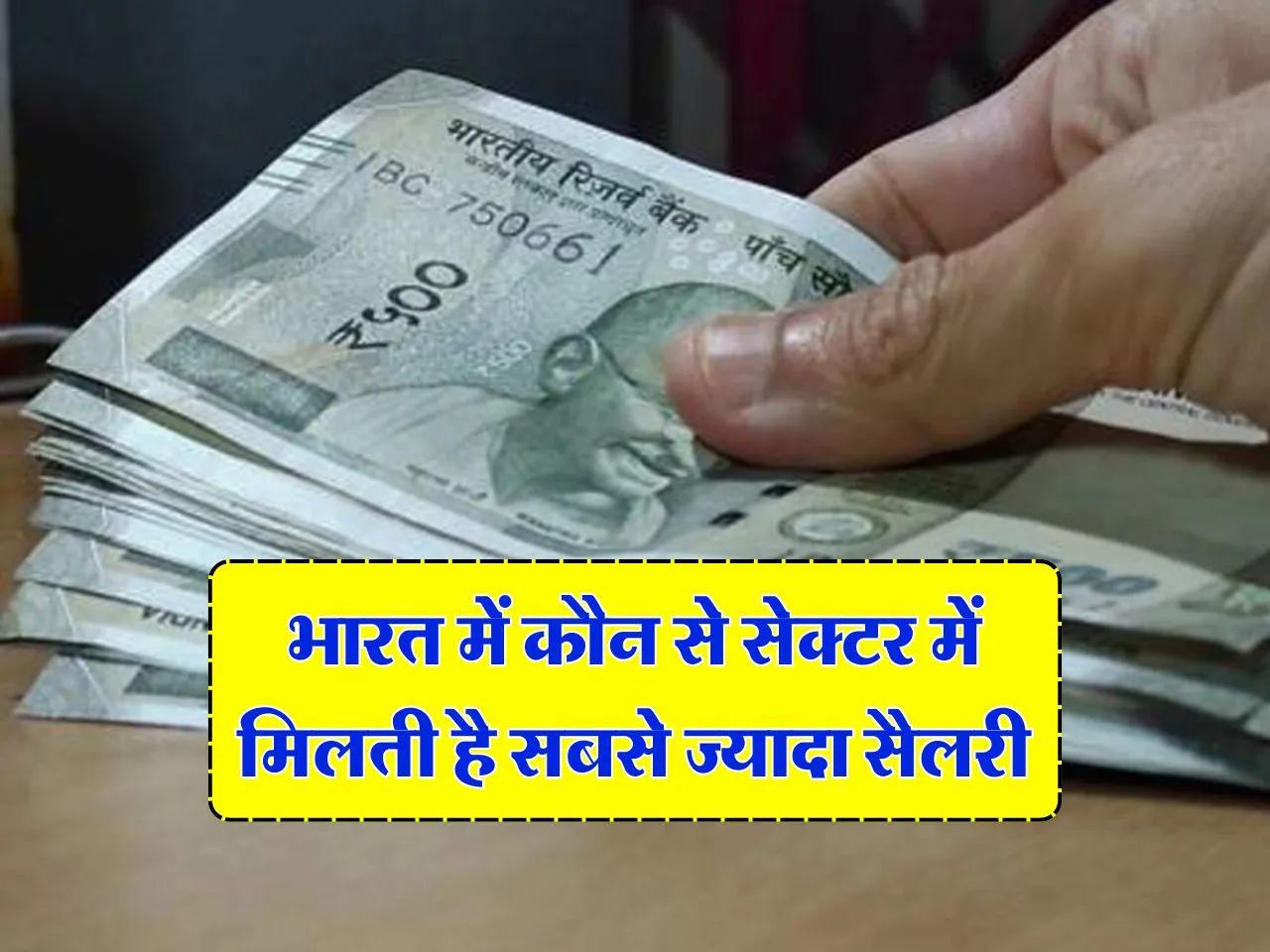 Salary : भारत में कौन से सेक्टर में मिलती है सबसे ज्यादा सैलरी