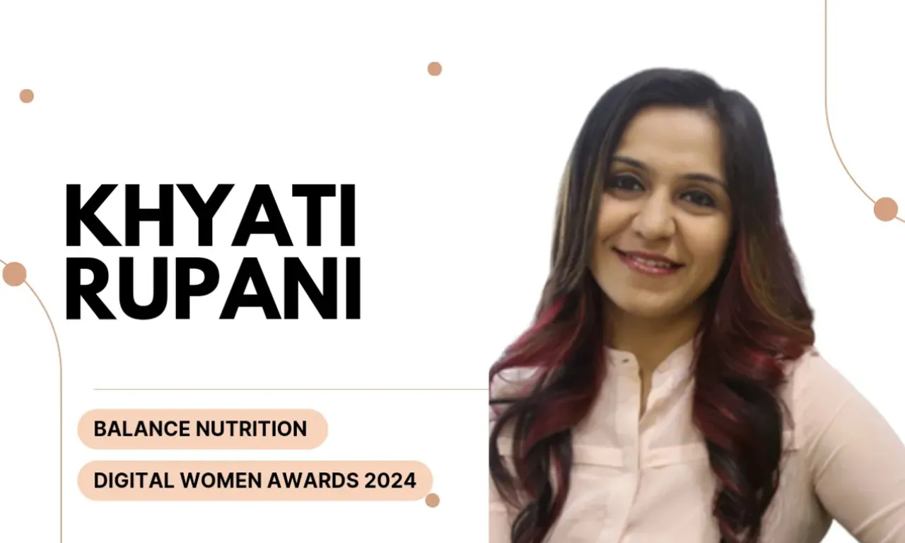 Khyati Rupani Founder and CEO of Balance Nutrition