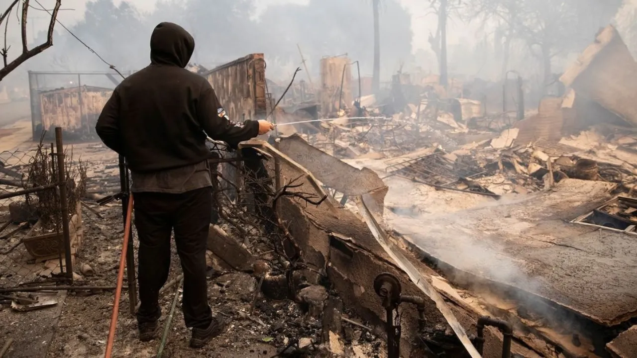 Wildfire in California