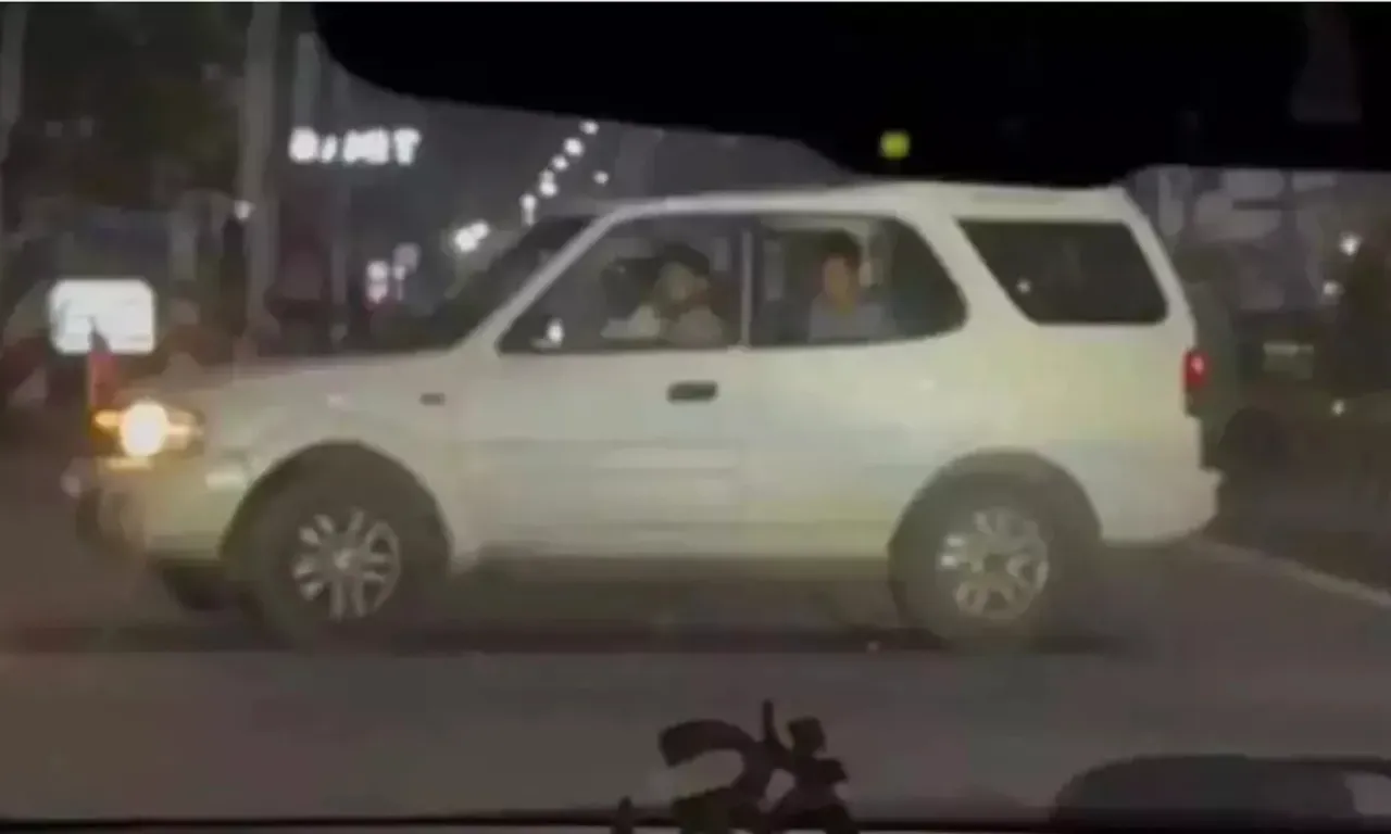 Viral video of men stalking and harassing women in cars in Chennai 