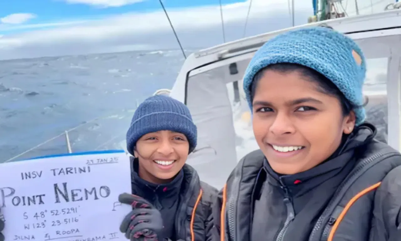Indian Navy Duo Crosses Point Nemo