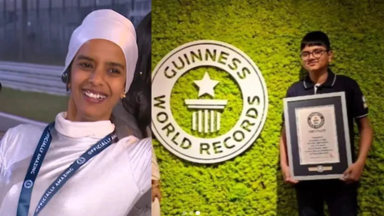 Indian Teens Bag Guinness Titles