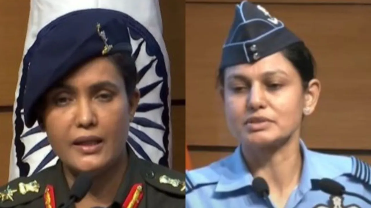 Operation Sindoor : Women Officers Lead the Briefing