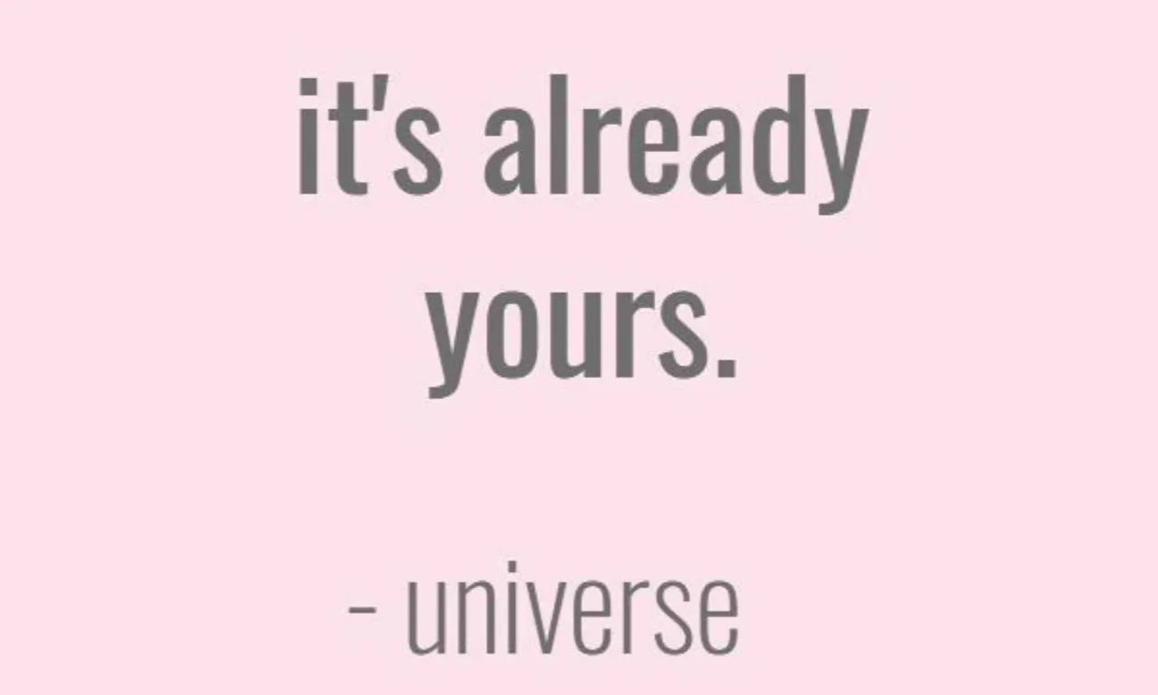 Law of attraction