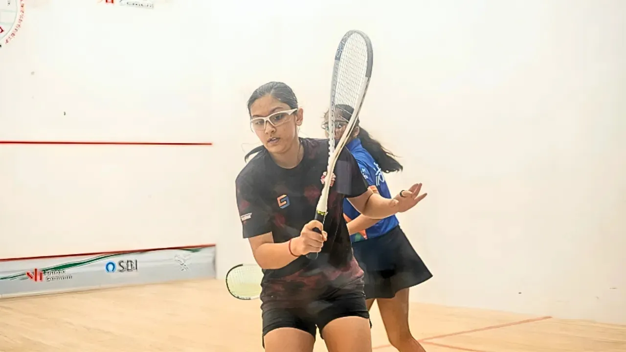 15 year old Anika Dubey Squash Star To Represent India In World Championships