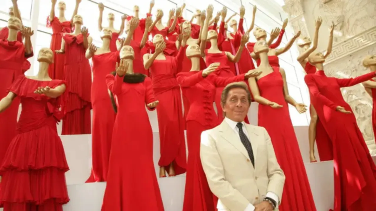 How Valentino Garavani Made Red the Color of Luxury