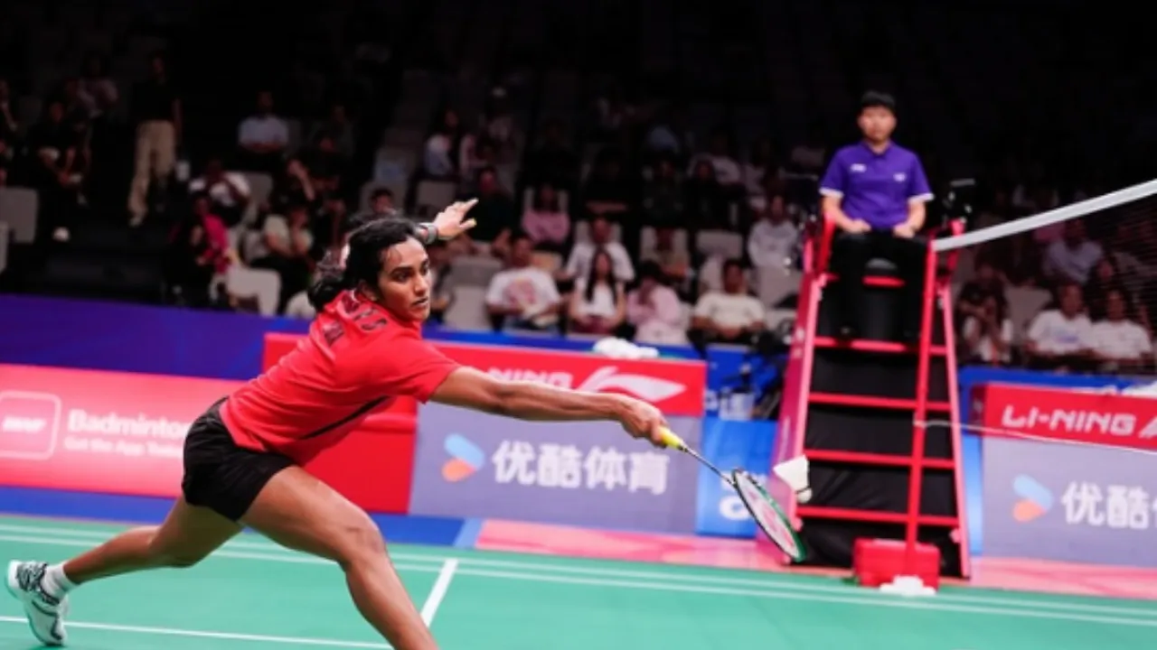 PV Sindhu achieves historic win enters quarterfinals at Indonesia Masters
