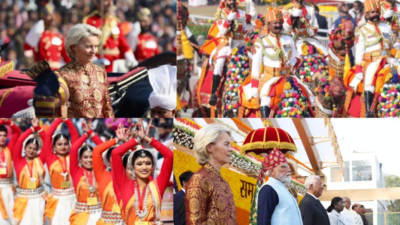 Republic Day parade EU chief posted on Instagram calling India global power