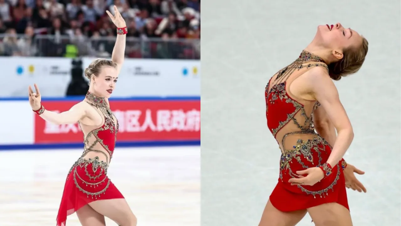 Anastasia Gubanova creates memorable moment at Winter Olympics with Bollywood beats