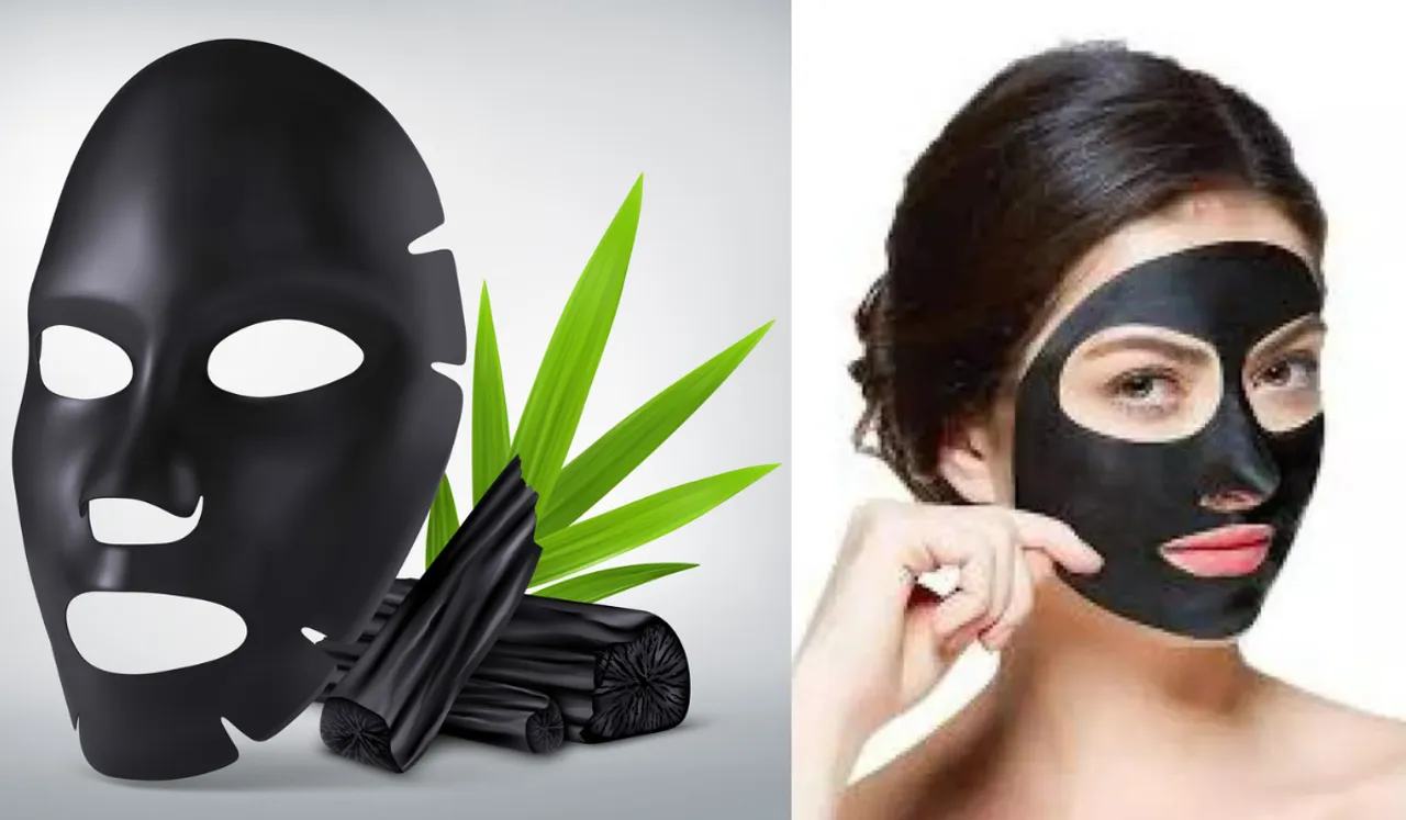 Charcoal Face Mask(VectorStock,Messo)