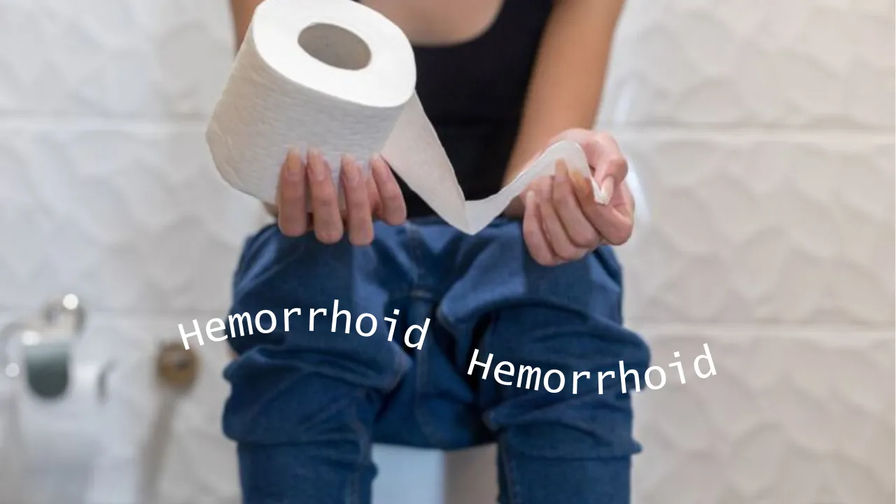 Hemorrhoid symptoms 