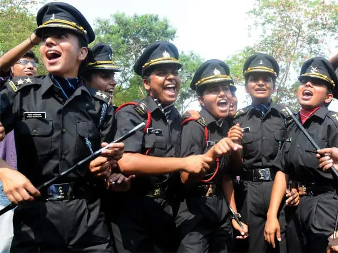 Indian Women Platoon In Sudan