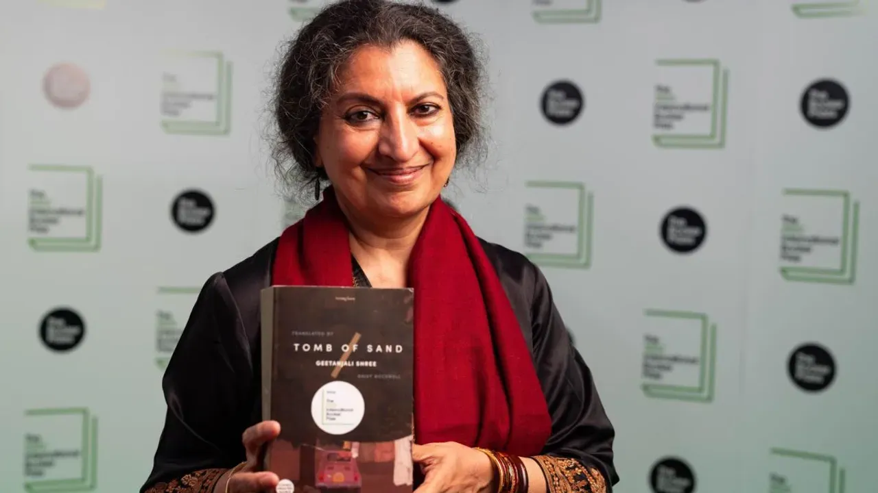 Gitanjali Shree first Indian to win the Booker Prize for a Hindi novel