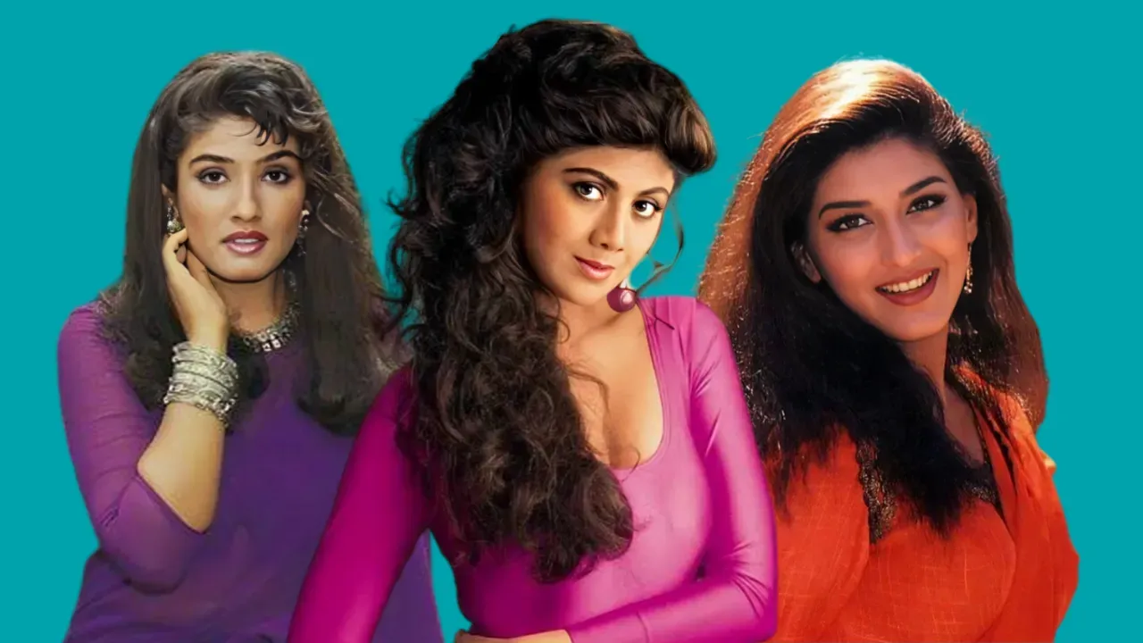 Raveena Tandon, Shilpa Shetty, Sonali Bendre