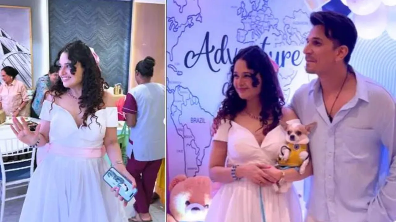 Prince Narula Yuvika Chaudhary Baby Shower Ceremony