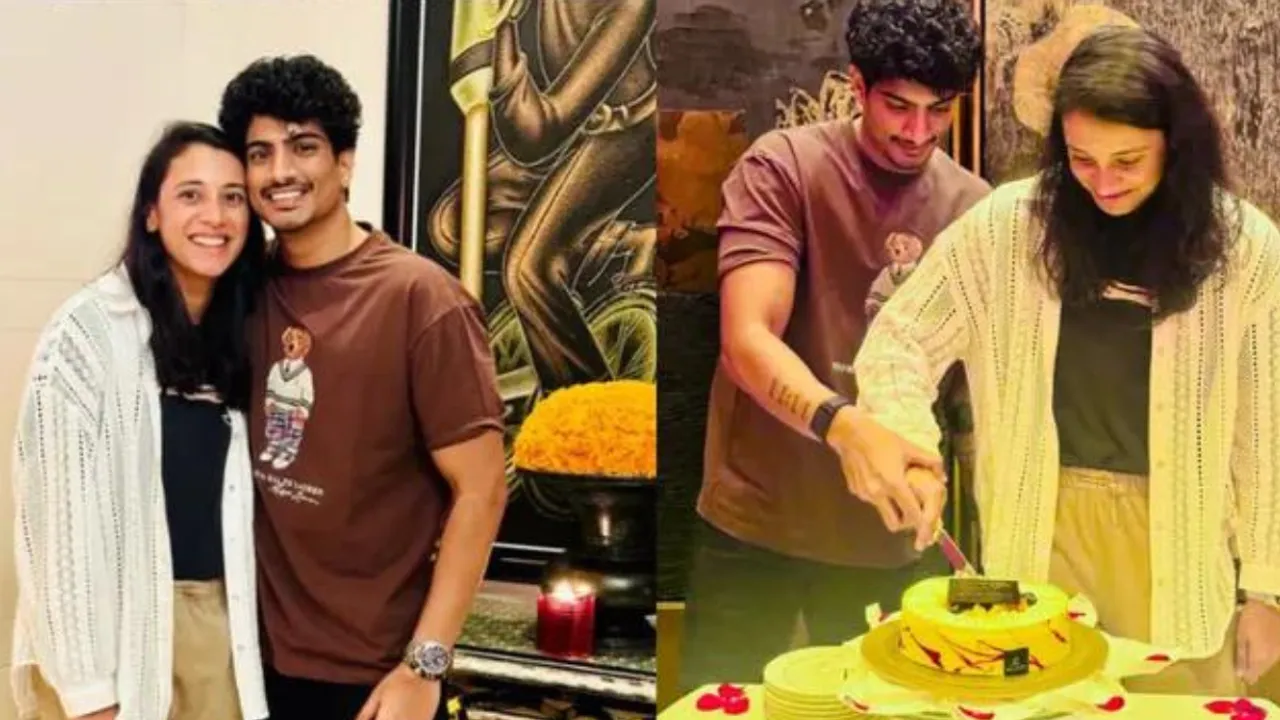 Smriti Mandhana, Palash Muchhal Celebrate Five Years Together