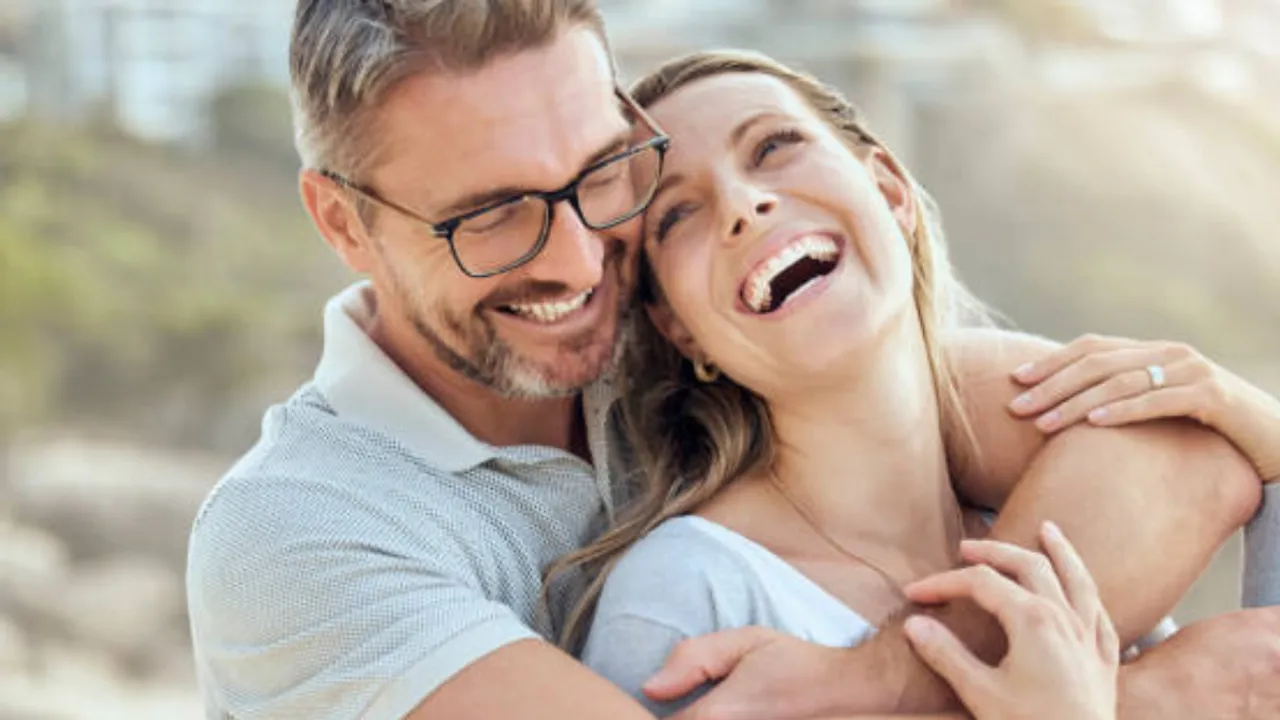 Happy couple