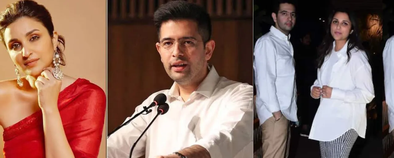 परिणीति चोपड़ा और राघव चड्ढा