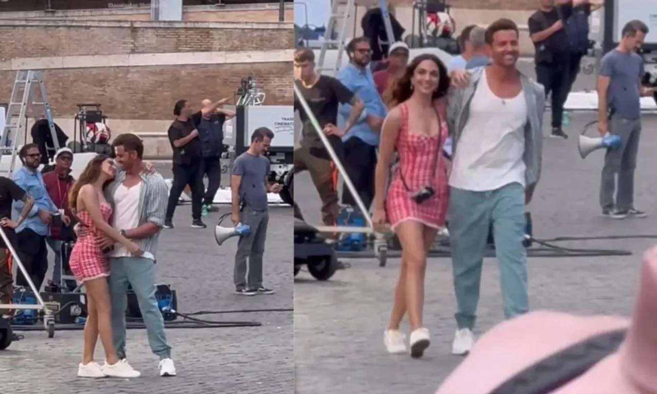 Hrithik Roshan and Kiara Advani are shooting for a spy-thriller in Italy
