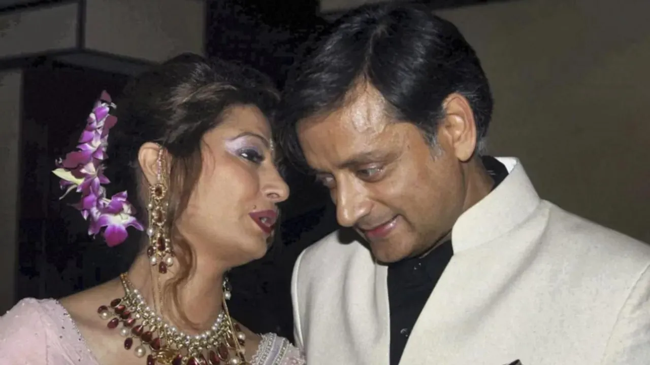Shashi Tharoor remembers Sunanda Pushkar