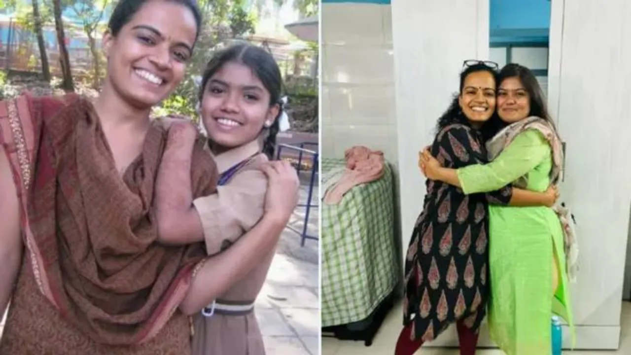 Teacher Reunited with Former Student