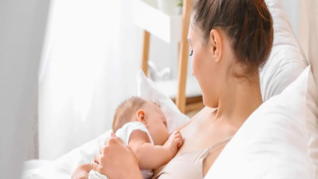 Breast feeding bra